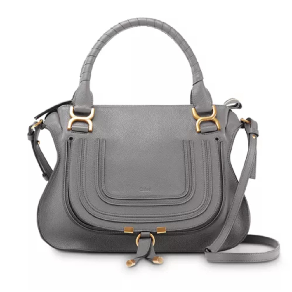 Chloe small Marcie leather satchel